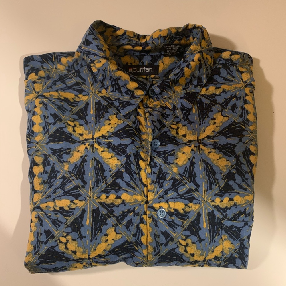 Cropped button down